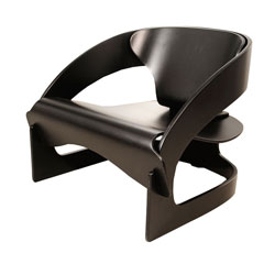 Joe Colombo Painted Bent Plywood Chair 4801(SOLD)