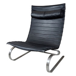 Poul Kjaerholm PK 20 Springing Leather Chair