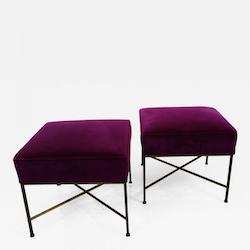 Paul McCobb Pair of Stools by Calvin