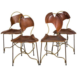 Rob Eckhardt Set of four “Dolores” Chairs by Rob Eckhardt