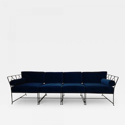 Tommi Parzinger “American Modern” Sectional Sofa by Salterini