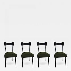 Ico Parisi Dining Chairs, Set of 12 Available(SOLD)